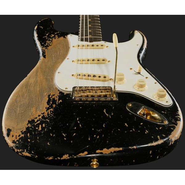 Fender 63 Strat BLK Ultra Relic MBJS