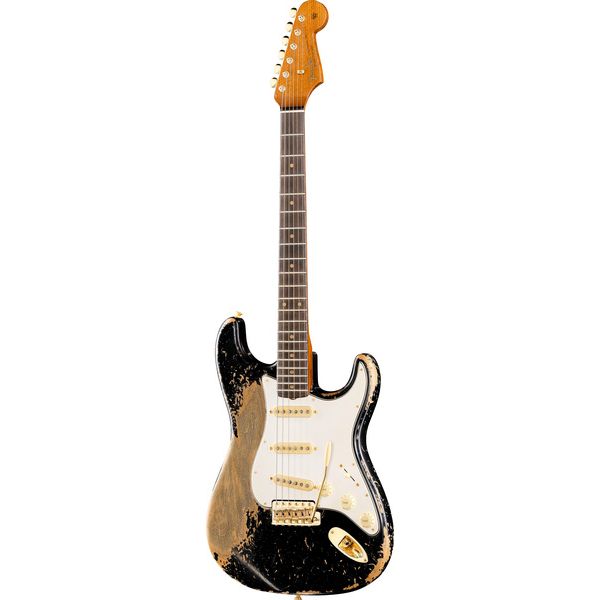 Fender 63 Strat BLK Ultra Relic MBJS