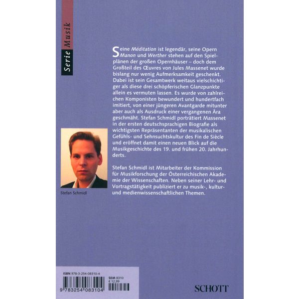 Schott Massenet Biographie