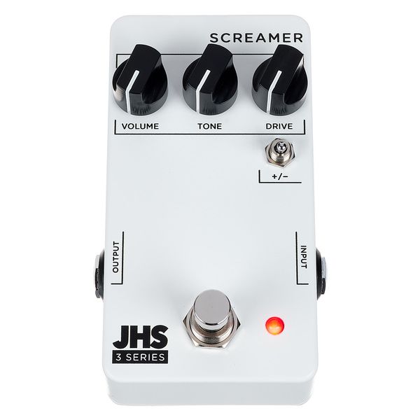 Pédale Overdrive Guitare JHS 3 Series - Effet Analogique, Boost Et Saturation - Alimentation 9V