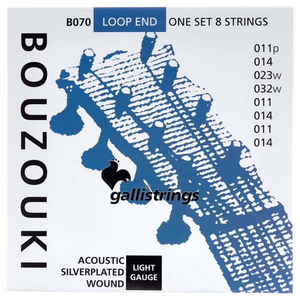 Galli Strings B070 Greek Bouzouki Strings