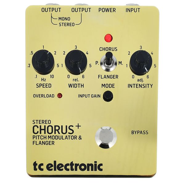 tc electronic SCF Gold SE Chorus/Flanger