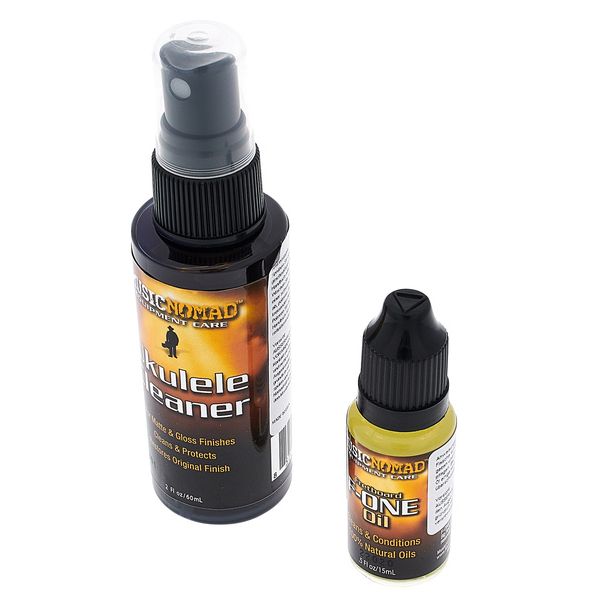 MusicNomad Premium Ukulele Care Kit 3 pc