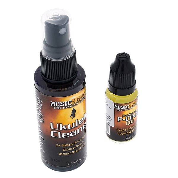 MusicNomad Premium Ukulele Care Kit 3 pc