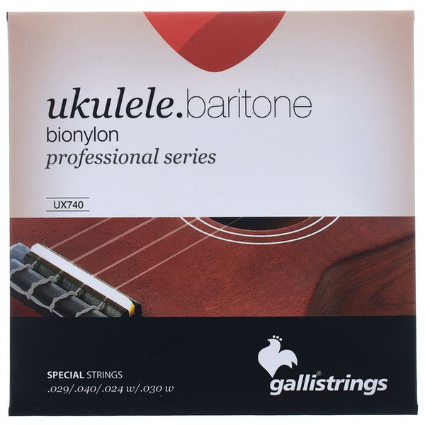 Galli Strings UX740 Baritone Ukulele Strings