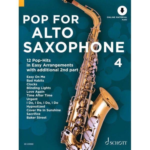 Schott Pop For Alto Saxophone 4