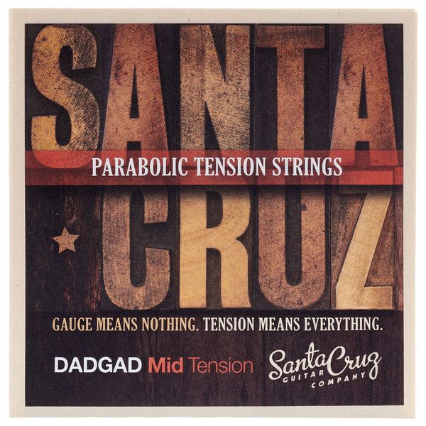 Santa Cruz Parabolic Strings DADGAD Mid