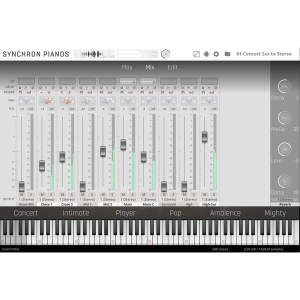 VSL Yamaha CFX Standard Library