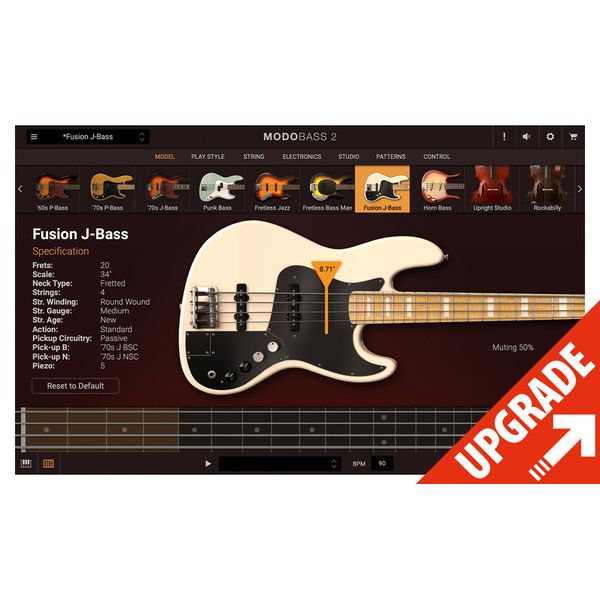 IK Multimedia Modo Bass 2 Upgrade