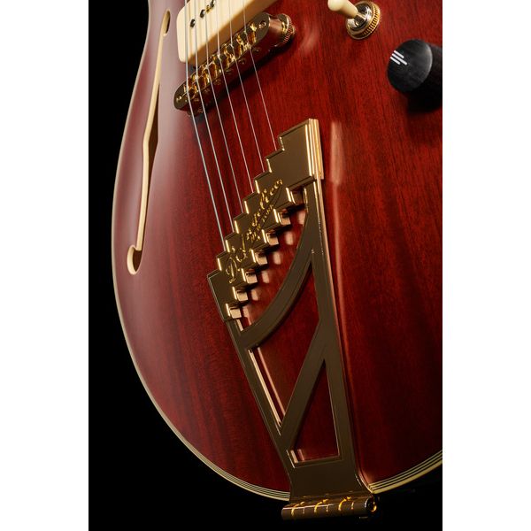 DAngelico Deluxe SS Satin Trans Wine