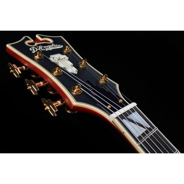 DAngelico Deluxe DC Satin Trans Wine
