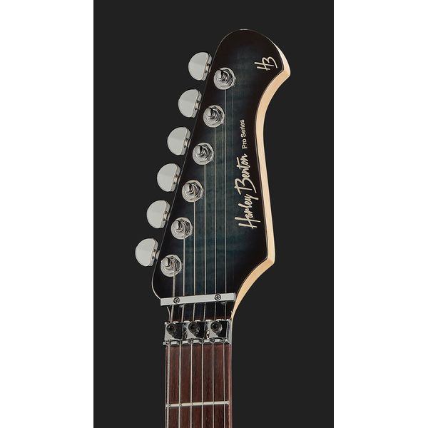 Harley Benton Fusion-III HH FR EB FBL w/Case