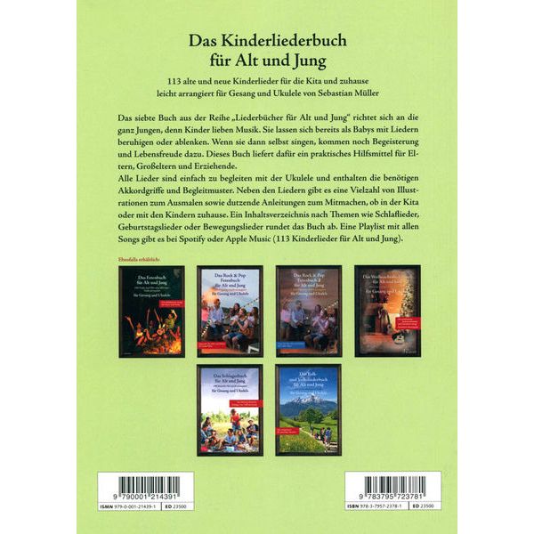 Schott Kinderliederbuch Ukulele
