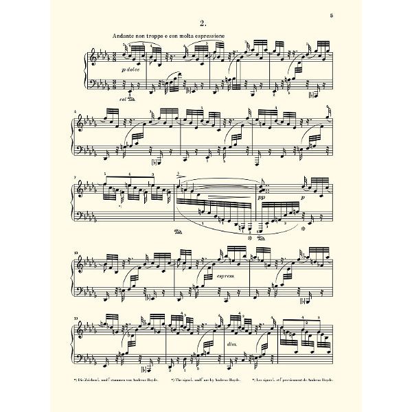 Henle Verlag Brahms 3 Intermezzi Klavier