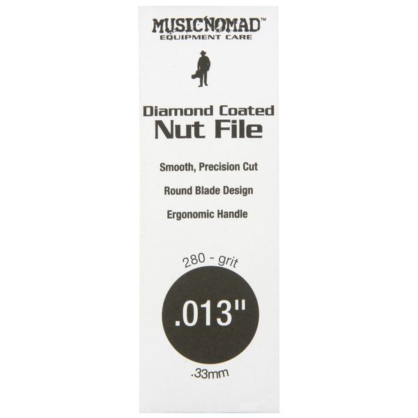 MusicNomad Diamond Coated Nut File .013"