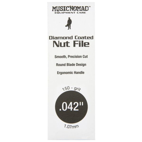 MusicNomad Diamond Coated Nut File .042"