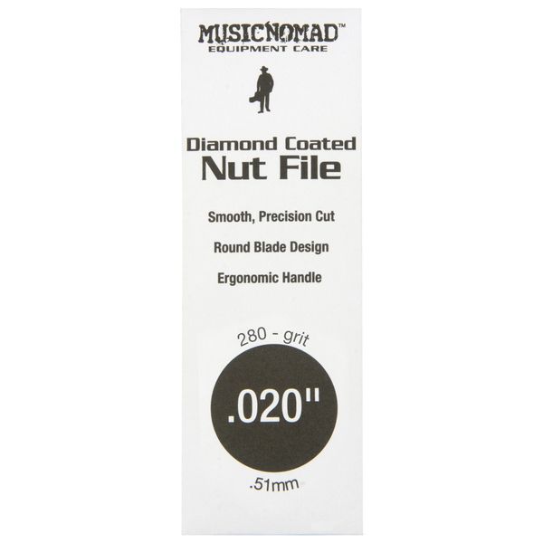 MusicNomad Diamond Coated Nut File .020"