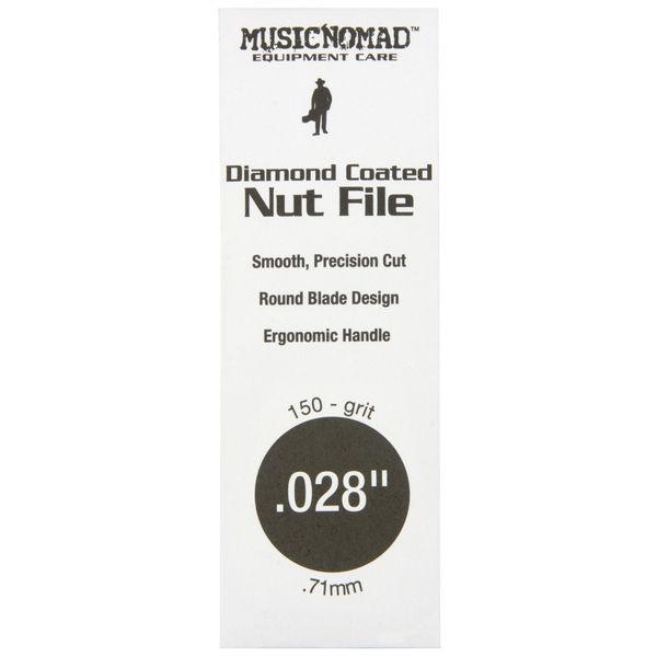 MusicNomad Diamond Coated Nut File .028"