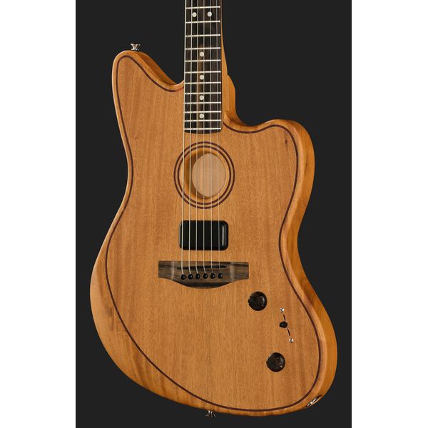 Fender AM Acoustasonic Jazzm. Mah NAT