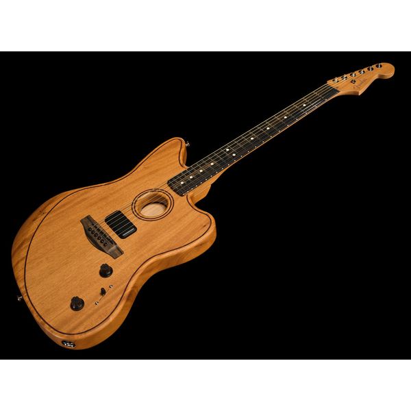 Fender AM Acoustasonic Jazzm. Mah NAT