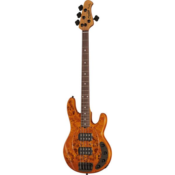 Sterling by Music Man StingRay 34 HH Amber