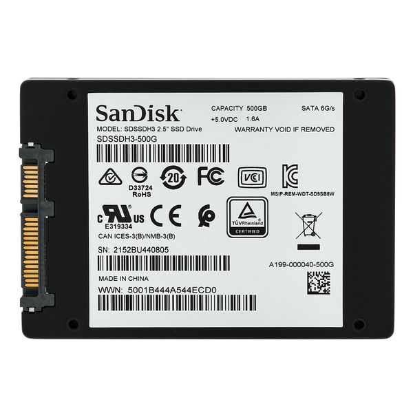 SanDisk 3D SSD 500 GB – United