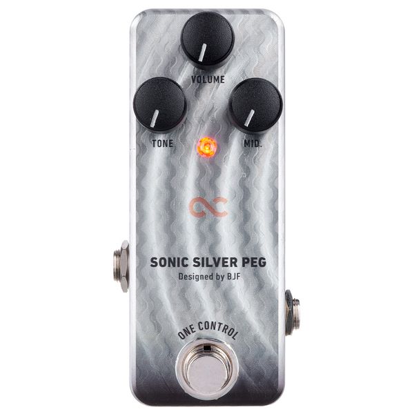 One Control Sonic Silver Peg - Bass Preamp