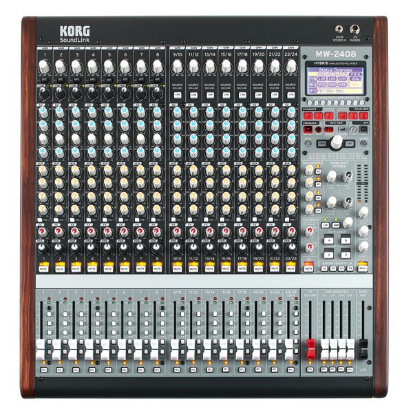 Korg Consoles de mixage MW1608 et MW2408