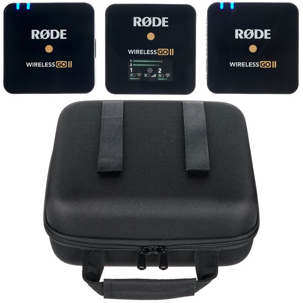 Rode Wireless GO II Single Channel Wireless Microphone System Black