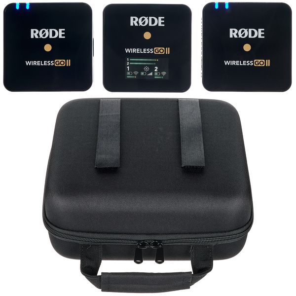  Rode Wireless GO II Single Compact Digital Wireless Microphone  System Recorder Bundle with Professional Grade Lapel Microphone : Musical  Instruments