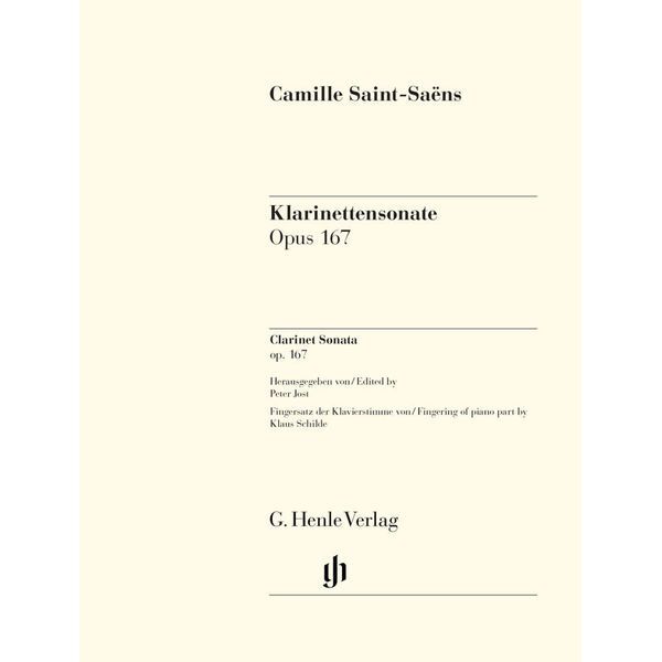 Henle Verlag Saint-Saëns Klarinettensonate