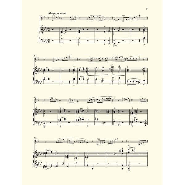 Henle Verlag Saint-Saëns Klarinettensonate