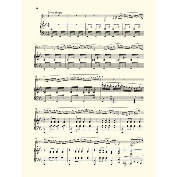 Henle Verlag Saint-Saëns Klarinettensonate