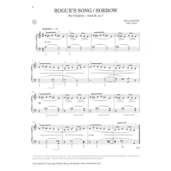 Boosey & Hawkes Bartok Piano Collection 1