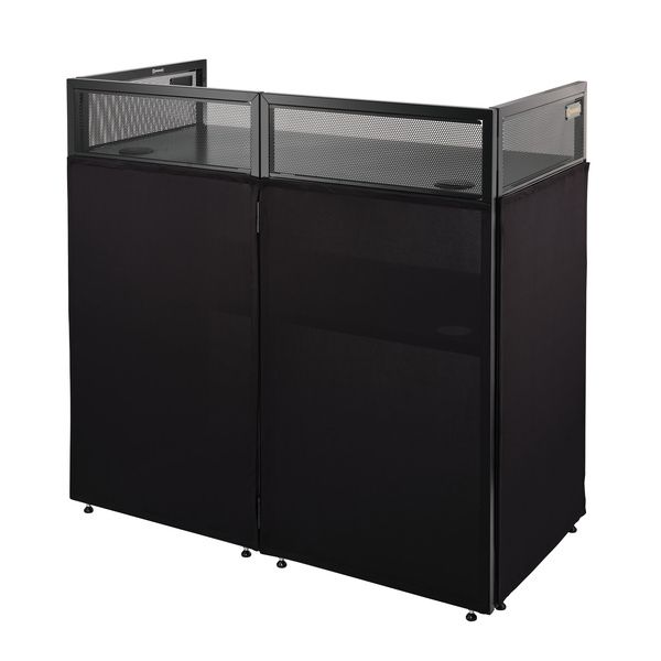 Roadworx DJ Table Black Shelf
