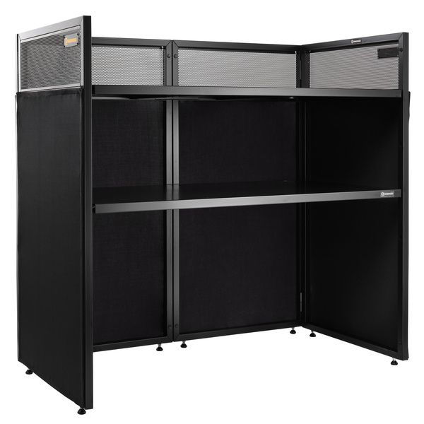 Roadworx DJ Table Black Shelf