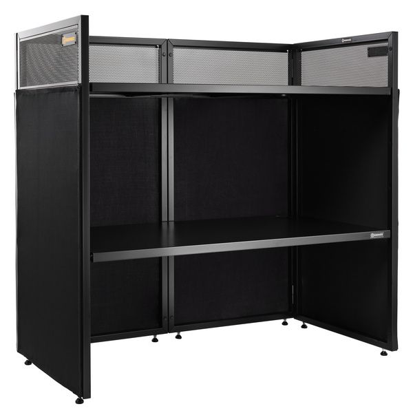 Roadworx DJ Table Black Shelf