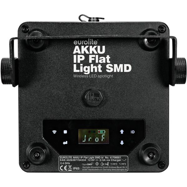 Eurolite AKKU IP Flat Light SMD Black