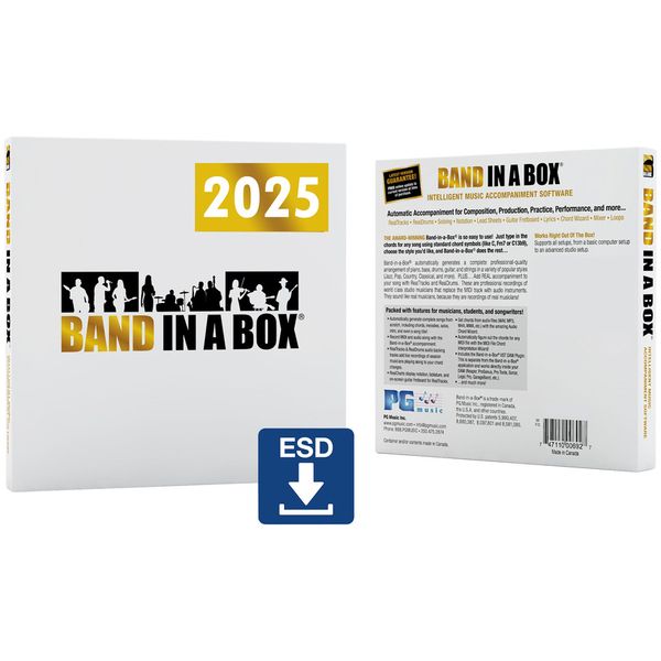 PG Music Band-in-a-Box Pro Mac