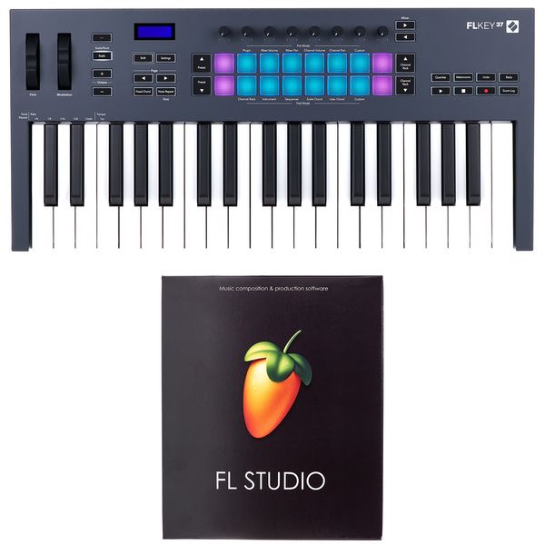 Novation FLkey Mini USB-MIDI Keyboard Controller for FL Studio