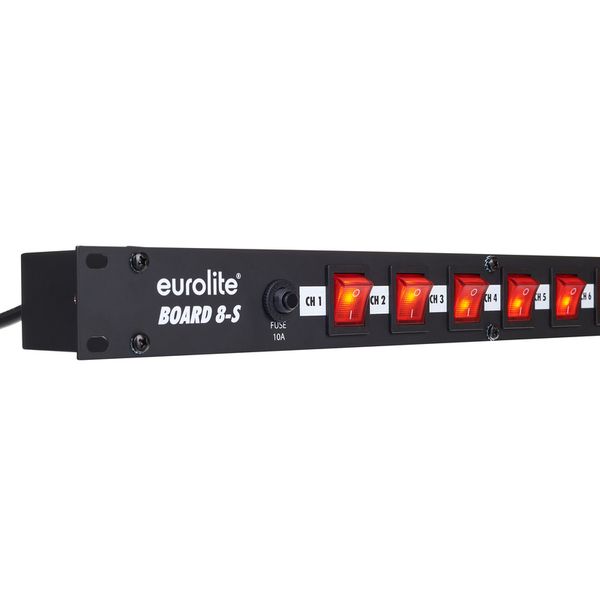 Eurolite Board 8-S with 8x IEC Outputs