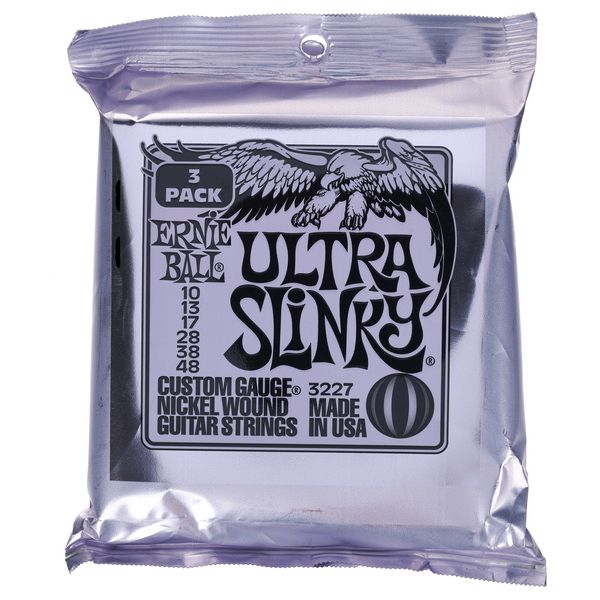 Ernie Ball Ultra Slinky 3-Pack 3227