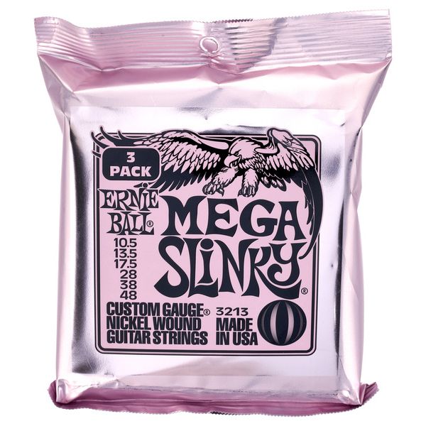Ernie Ball Mega Slinky 3-pack 3213