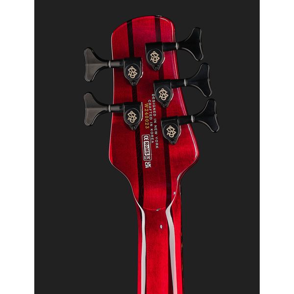 Spector NS Dimension MS 5 Inferno Red