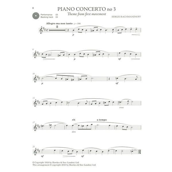 Boosey & Hawkes Play Rachmaninow A-Sax