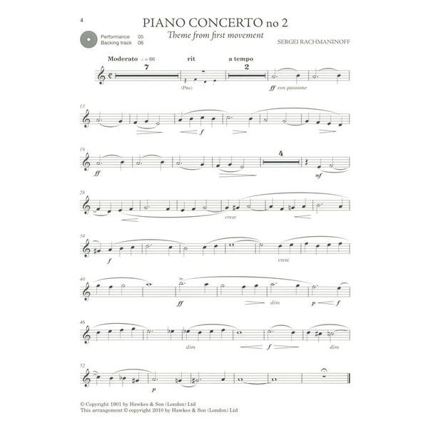 Boosey & Hawkes Play Rachmaninow A-Sax