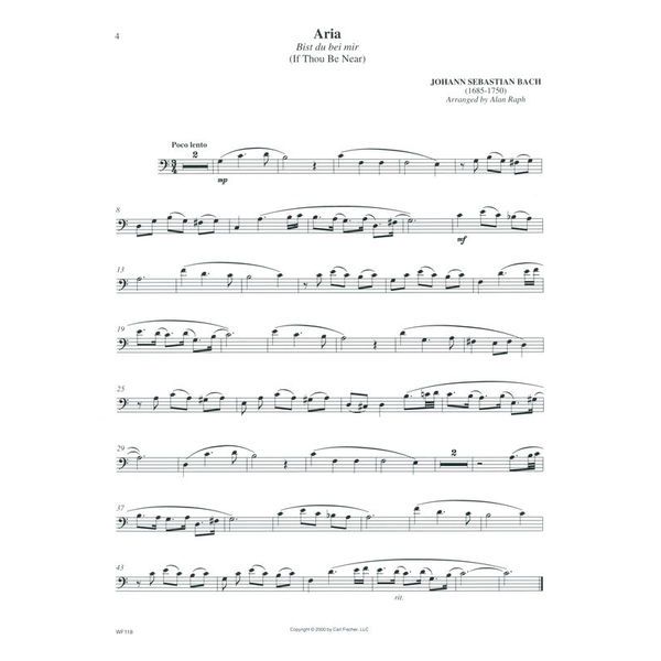 Carl Fischer Repertoire Classics Trombone