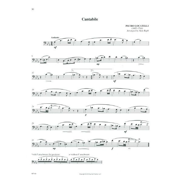 Carl Fischer Repertoire Classics Trombone