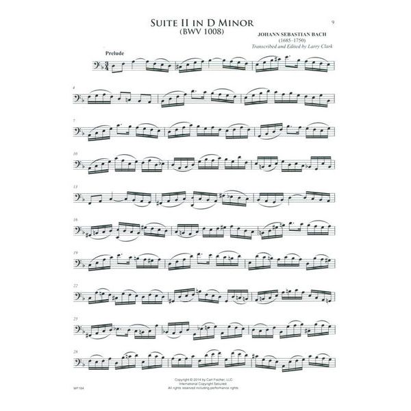 Carl Fischer Bach 6 Suiten Trombone