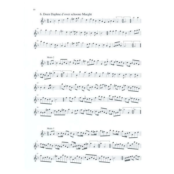 Musikverlag XYZ Van Eyck Fluyten Lusthof Alt